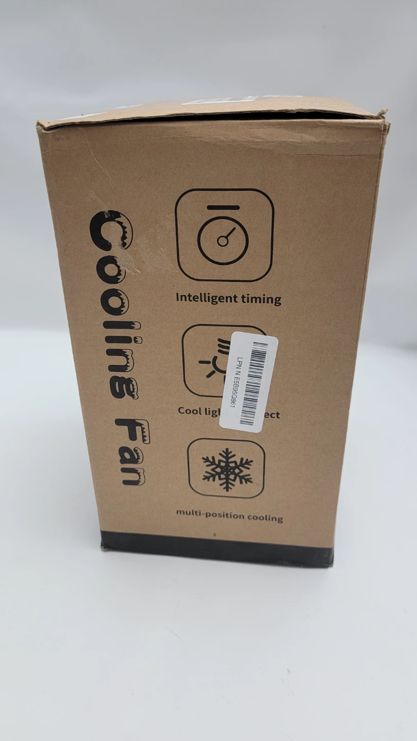 Portable Mini Air Cooler Fan w/ Cool Mist, Timer & LED Light - photo 4