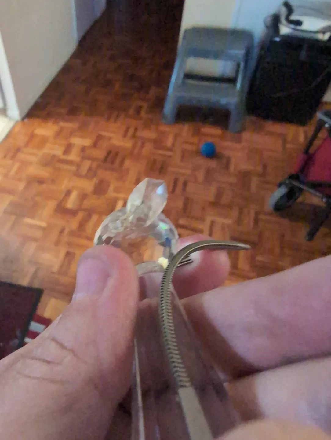 Broken Swarovski Crystal Cat Figurine image indicator(3)