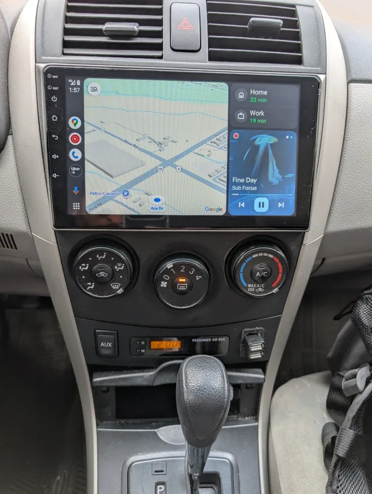 Silver Toyota Corolla Sedan