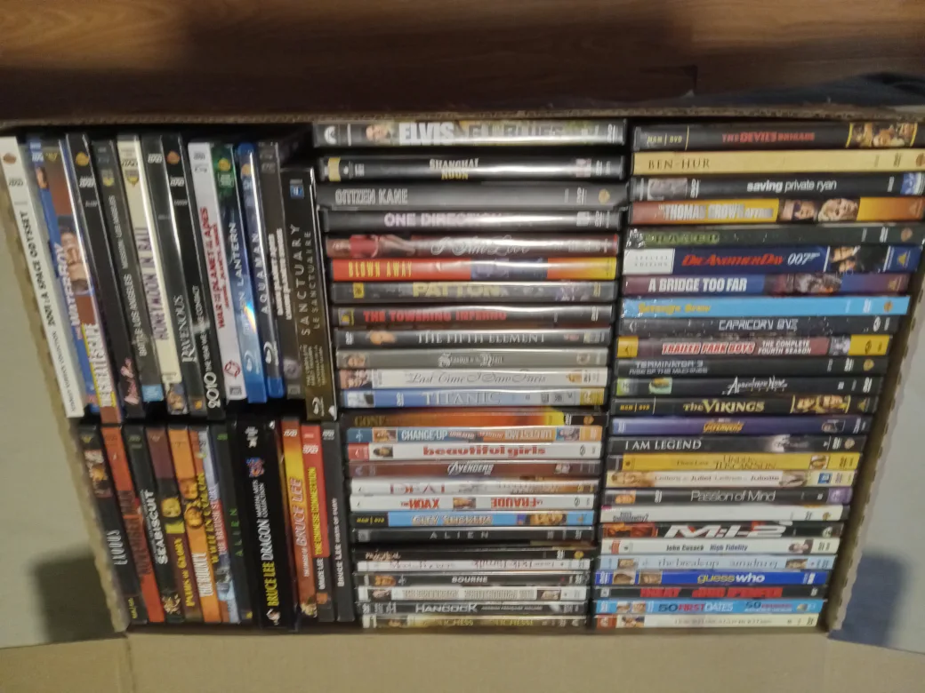DVD Movie Collection for 10.00