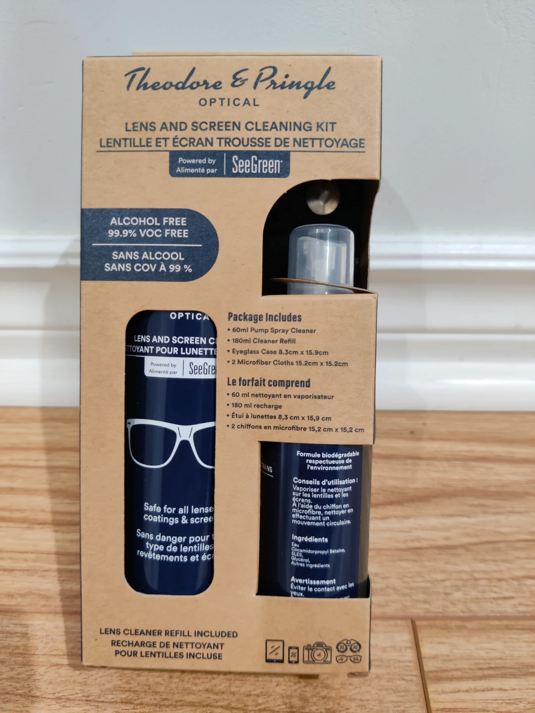 Theodore & Pringle Lens and Screen Cleaning Kit