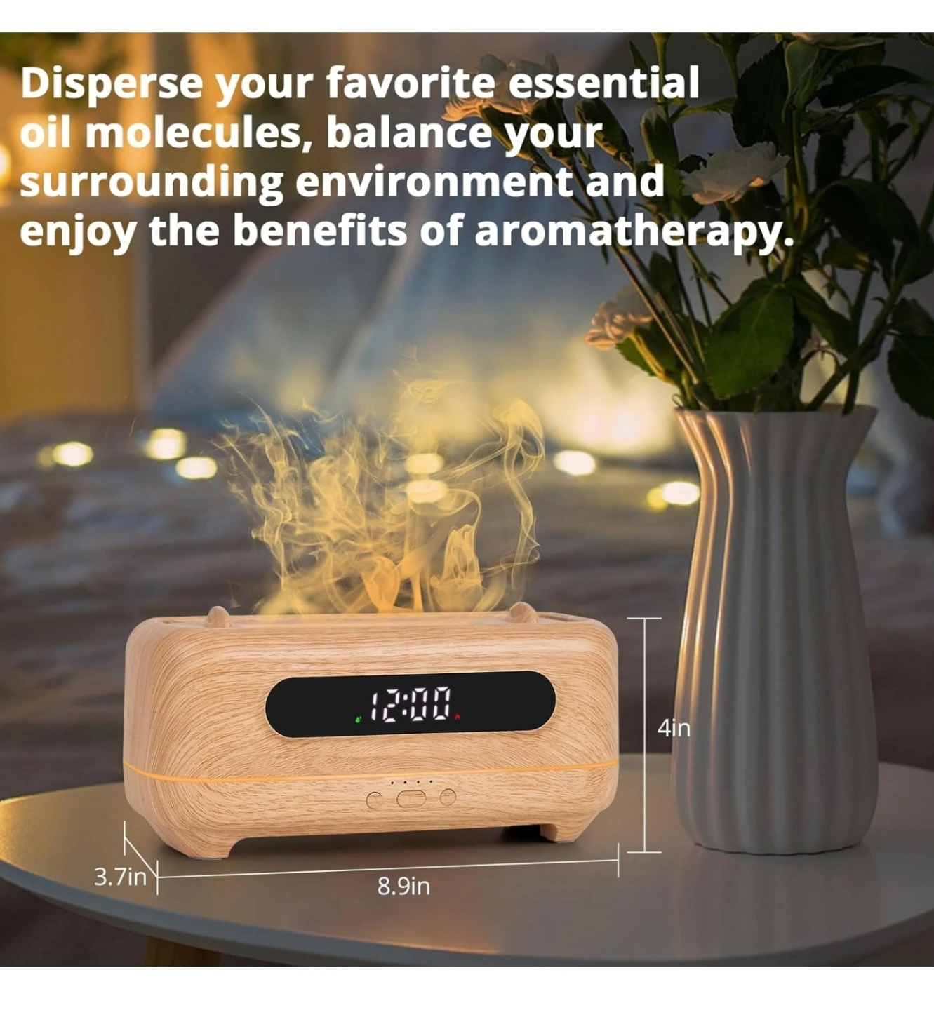 Flame Effect Aromatherapy Diffuser - photo 2