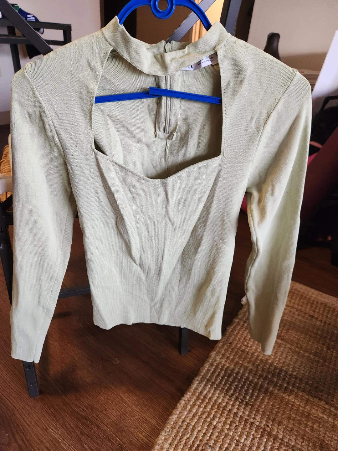 Zara Square Neck Top - Size M