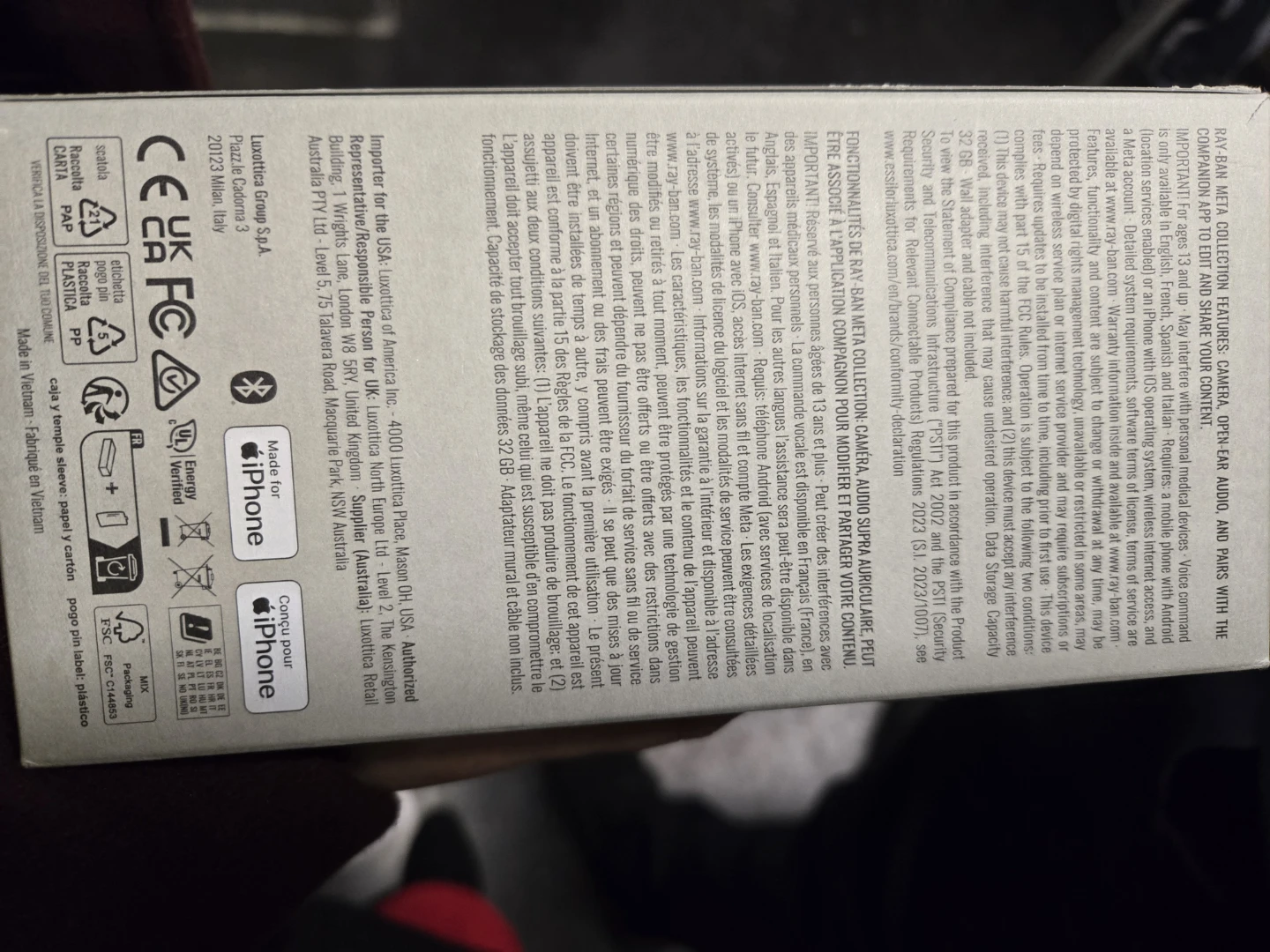 Ray-Ban Meta Skyler Edition - New in Box! - photo 3