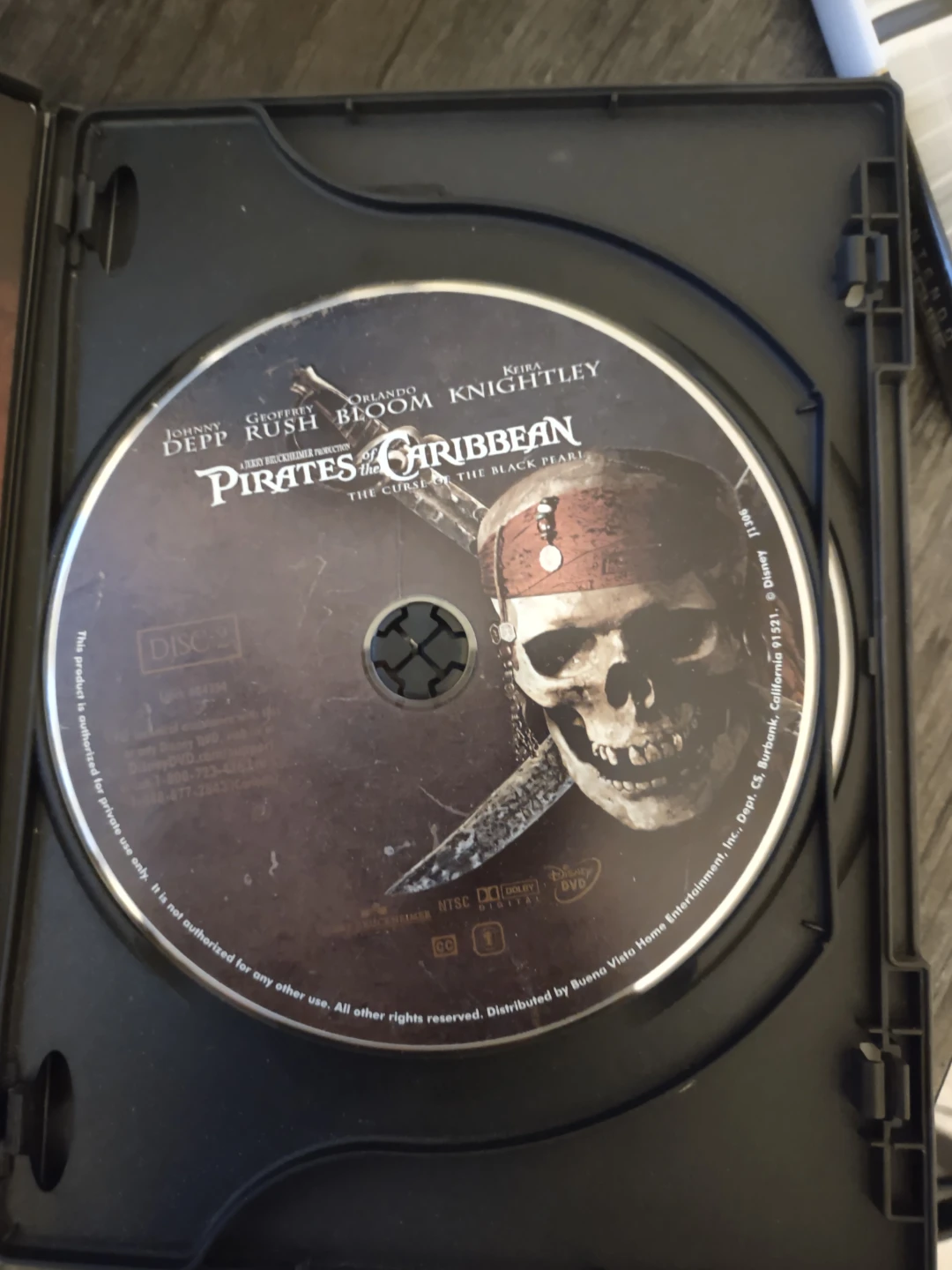 Pirates of the Caribbean: Curse of the Black Pearl 2-Disc DVD - photo 3