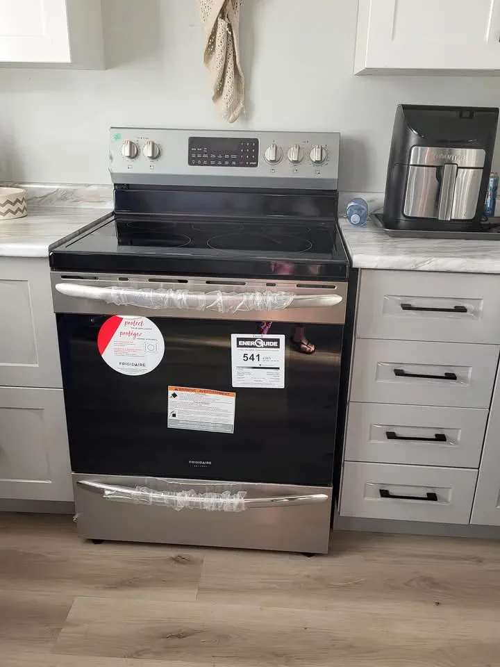 New Frigidaire Electric Range - Stainless Steel