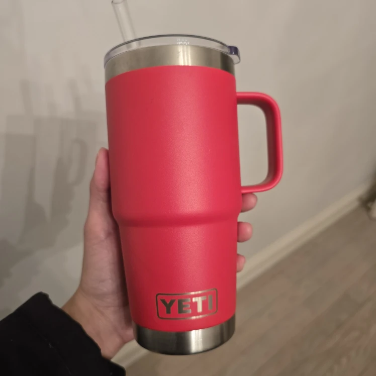 YETI Rambler 25 Oz Straw Mug Rescue Red