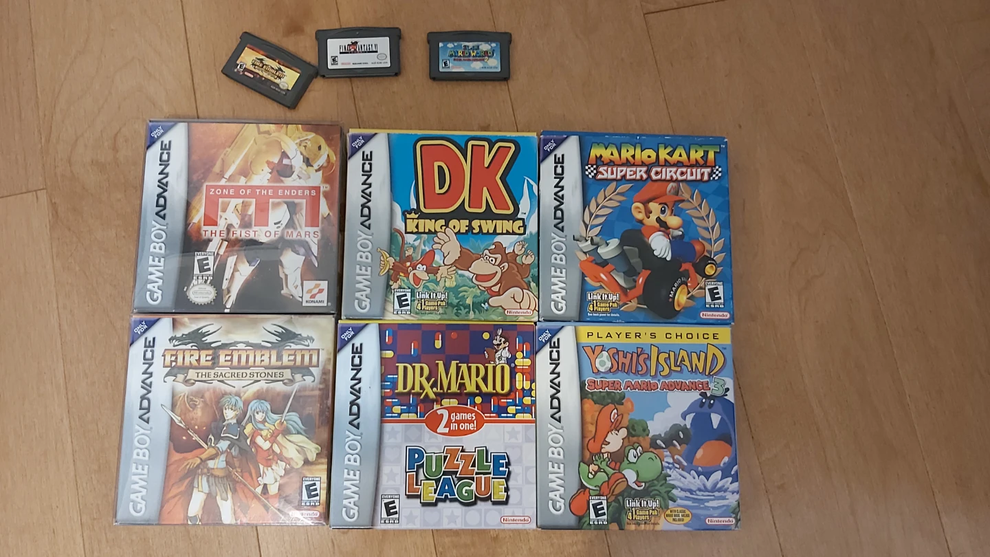 CIB GBA Games Lot