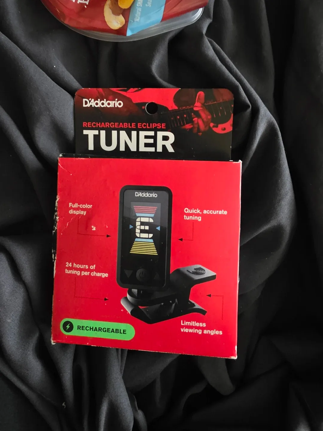 D'Addario Rechargeable Eclipse Tuner