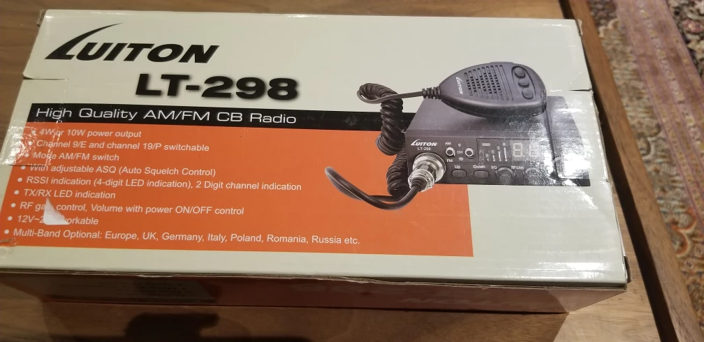 Luiton LT-298 AM/FM CB Radio - Like New! - photo 3