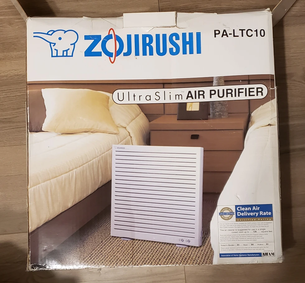 Zojirushi PA-LTC10 Ultra Slim Air Purifier