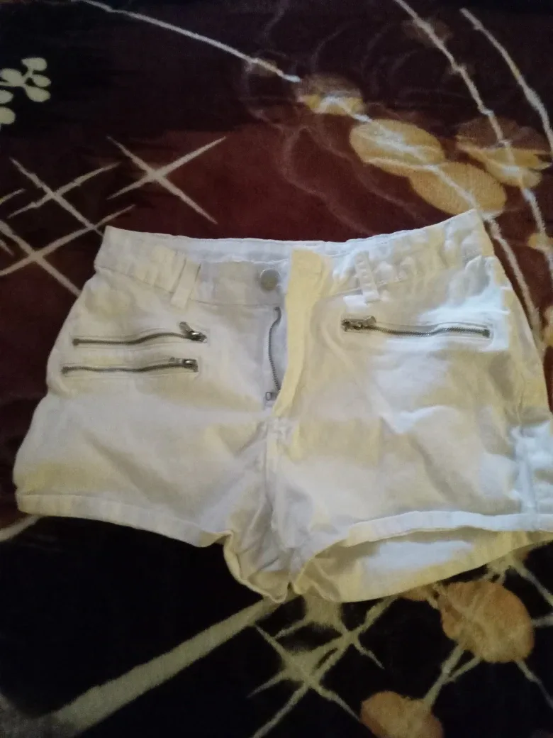 White shorts