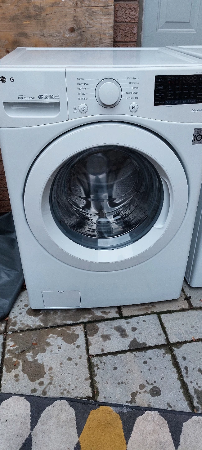 LG Washer & Dryer Set - White - photo 2
