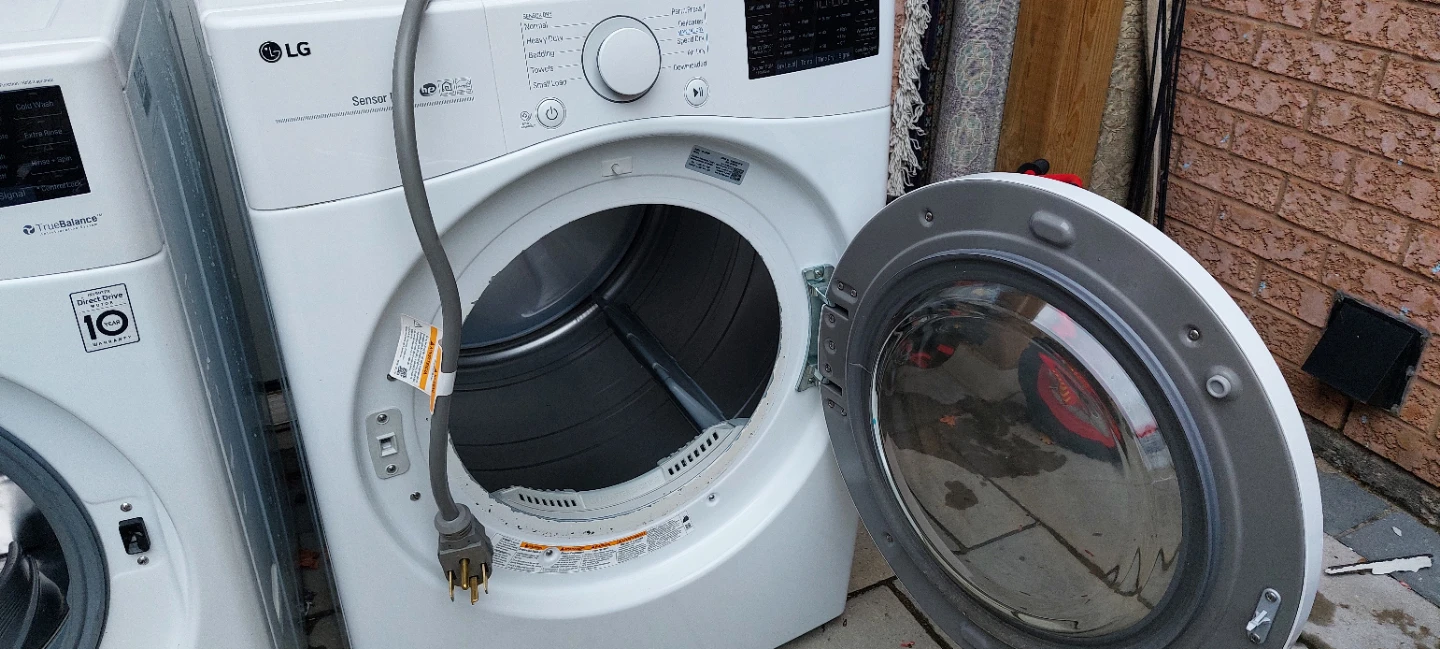 LG Washer & Dryer Set - White - photo 5