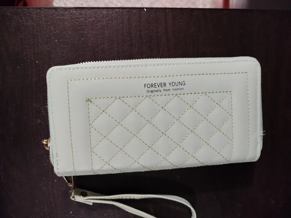 Forever Young Pale Green Wallet