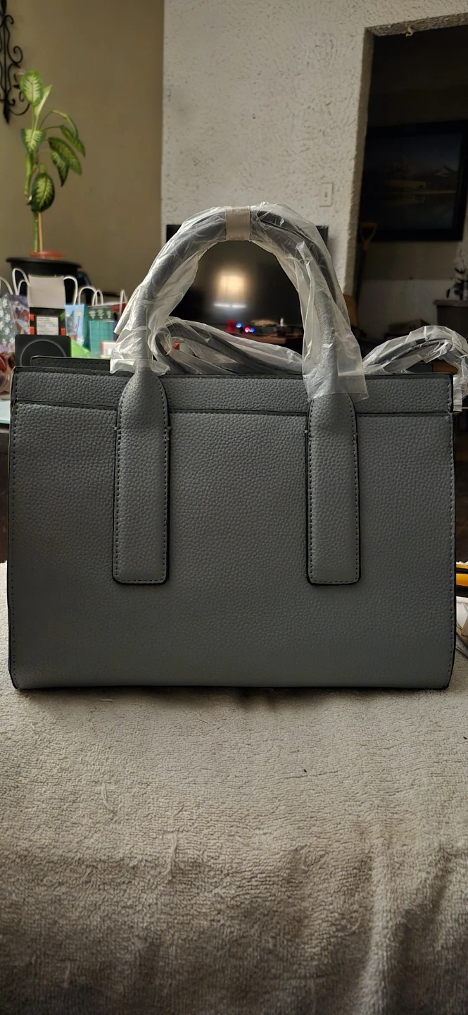 Tahari Grey Tote Bag - New with Tags - photo 3