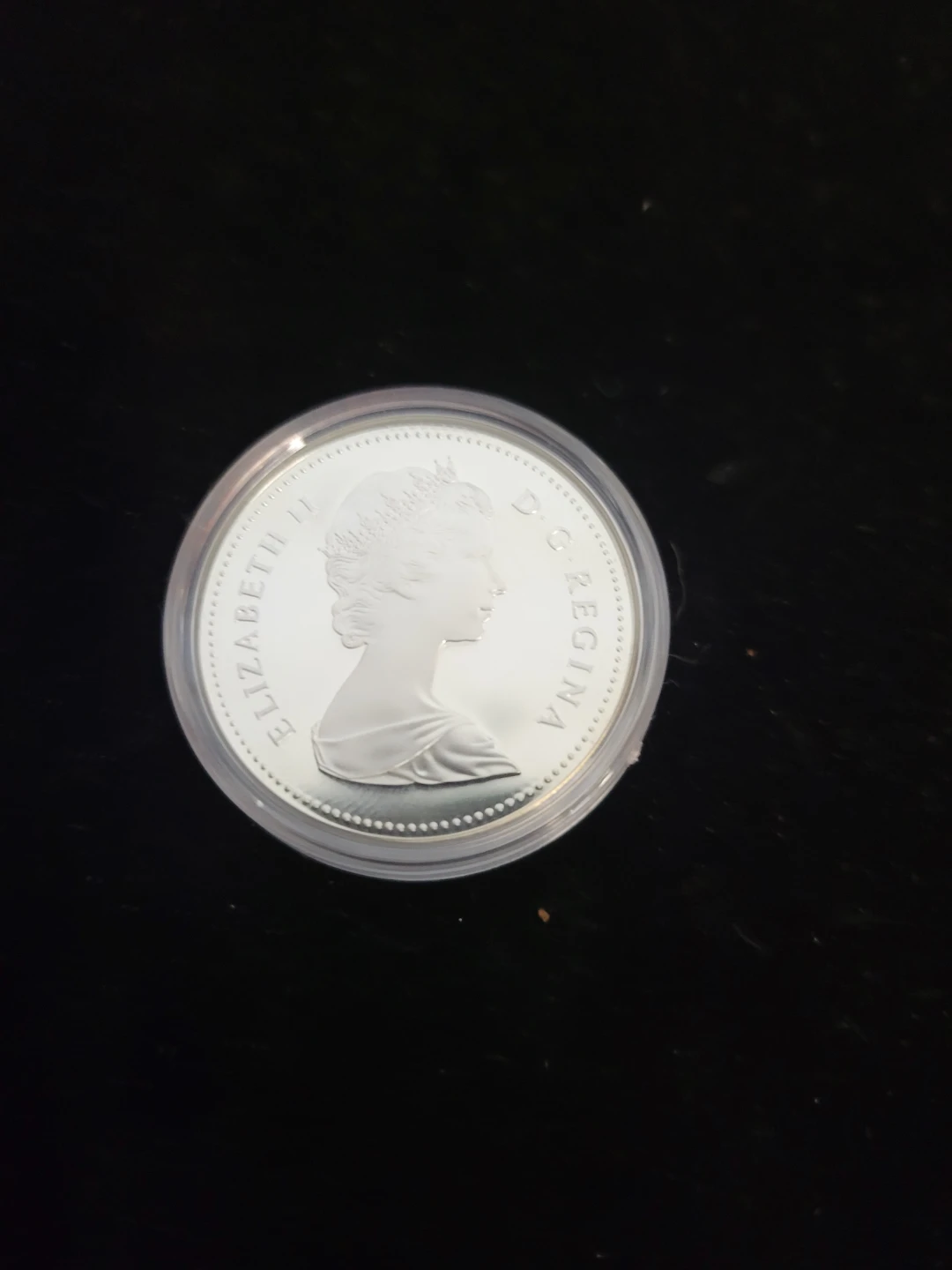 1981 Canada Silver Dollar Coin - photo 2