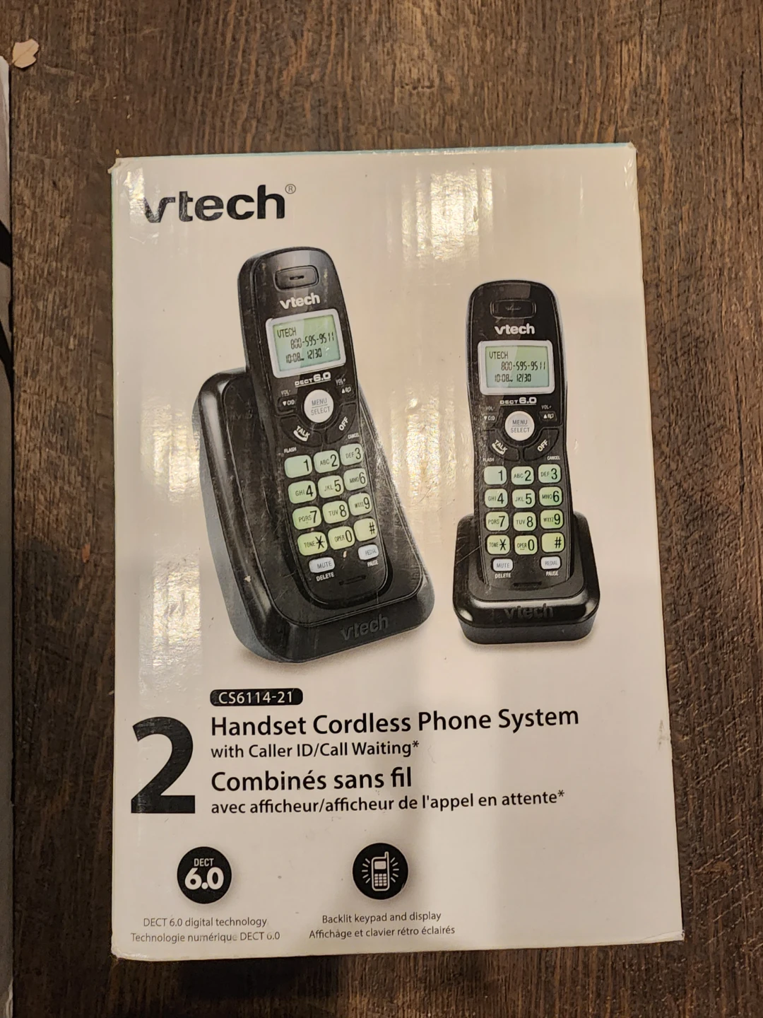 VTech CS6114-21 Cordless Phone System - 2 Handsets