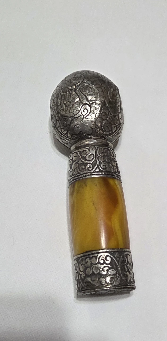 Tibetan Silver Chop Signature Seal