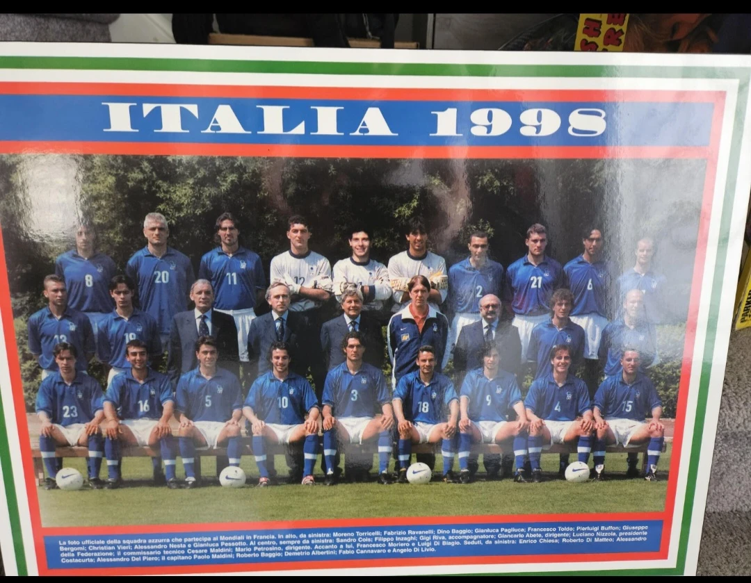 Italia 1998 Team Photo