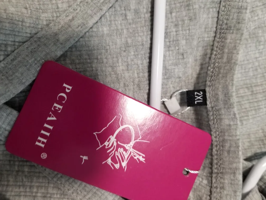 Grey Tank Top 2XL image indicator(2)