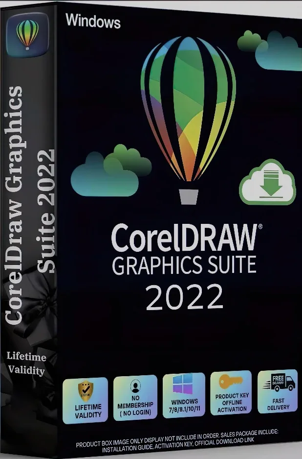 CorelDraw 2022 DVD English
