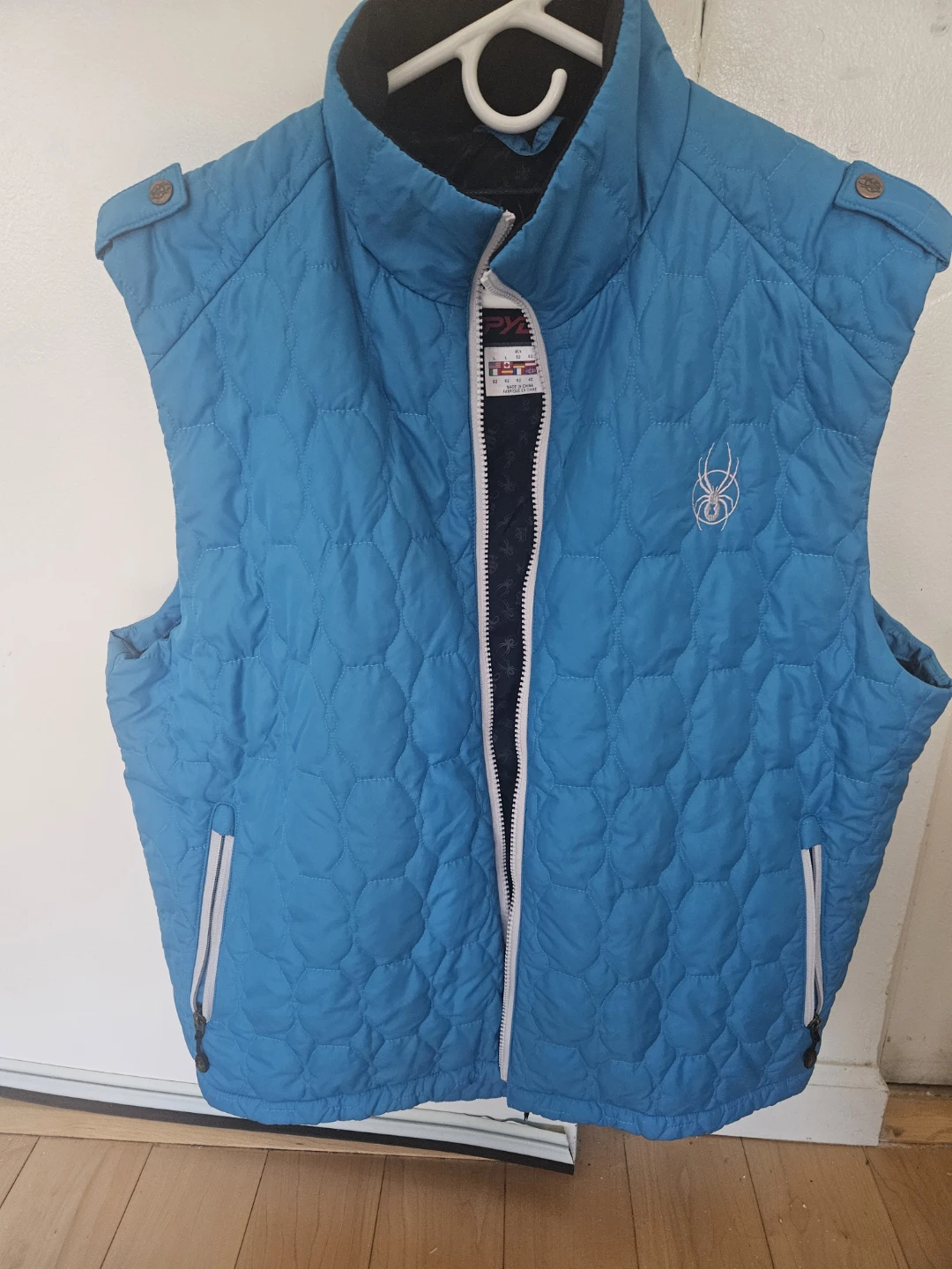 Spyder Blue Puffer Vest