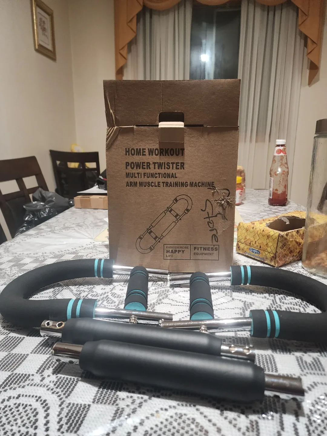 Home Workout Power Twister Arm Muscle Training Machine