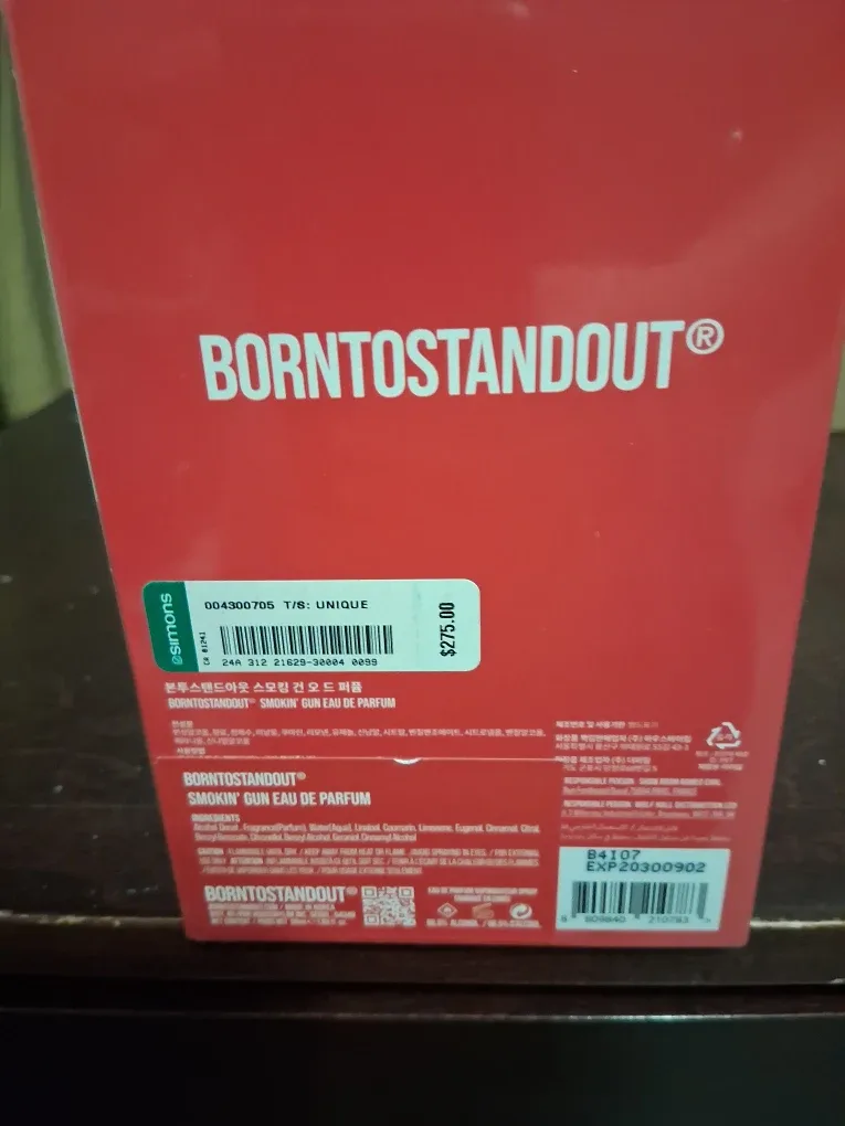 BORNTTOSTANDOUT Smokin' Gun Eau de Parfum image indicator(2)