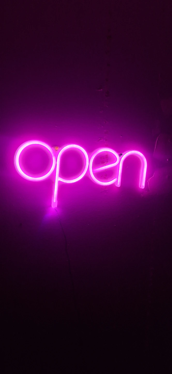 Neon Open Sign