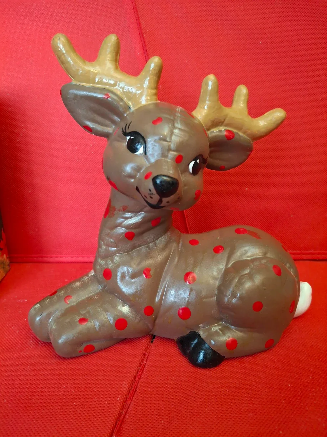 Vintage Ceramic Deer Figurine