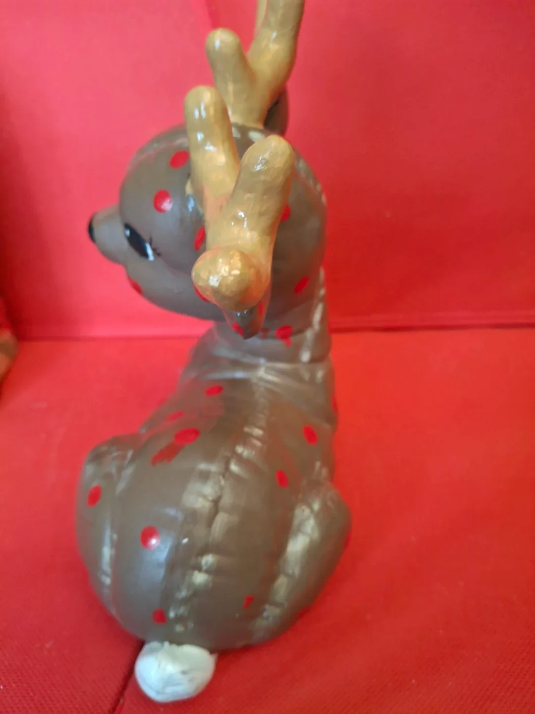 Vintage Ceramic Deer Figurine image indicator(3)