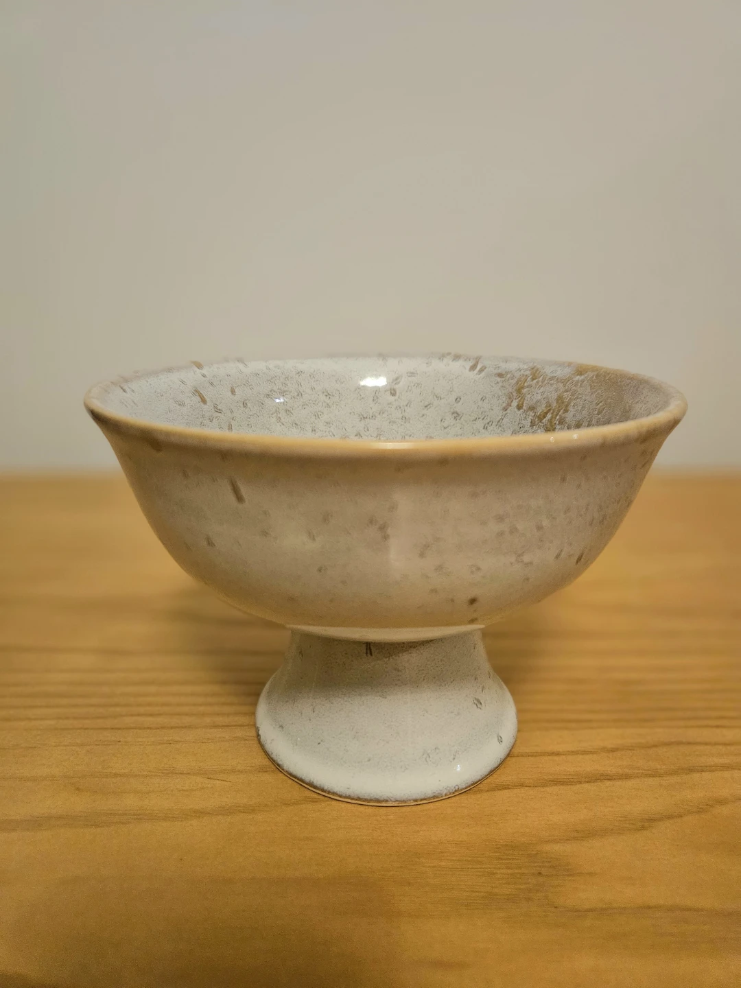 Ceramic Pedestal Bowl - 6 inch diameter - photo 3