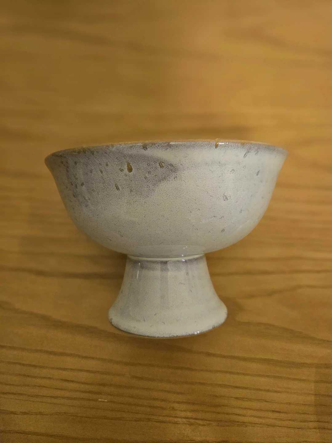 Ceramic Pedestal Bowl - 6 inch diameter - photo 4