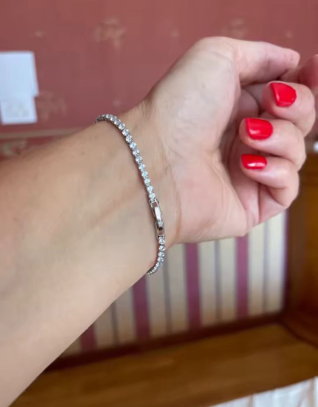 Beautiful tennis bracelet - photo 3