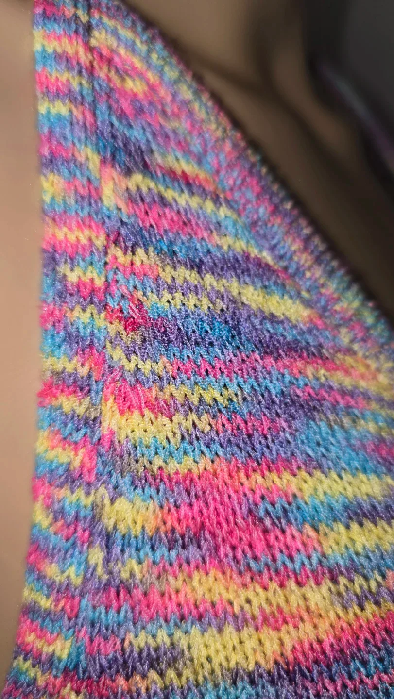 Rainbow Knit Halter Dress Small #Cleanout image indicator(3)