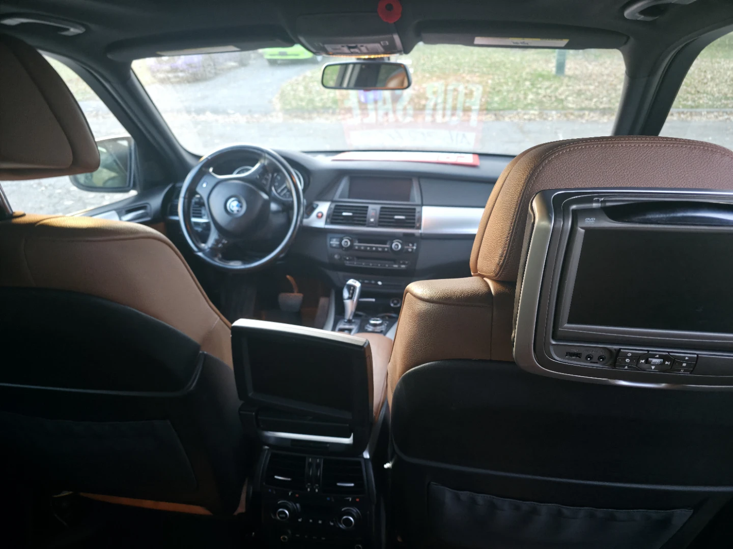 BMW X5 4.8i Interior - Brown Leather Seats - photo 3
