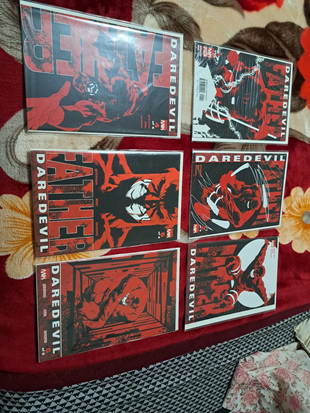 Daredevil Father Comic Book Series