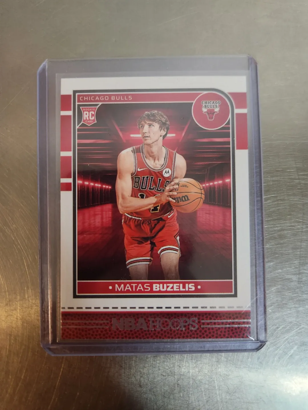 Matas Buzelis NBA Hoops Rookie Card