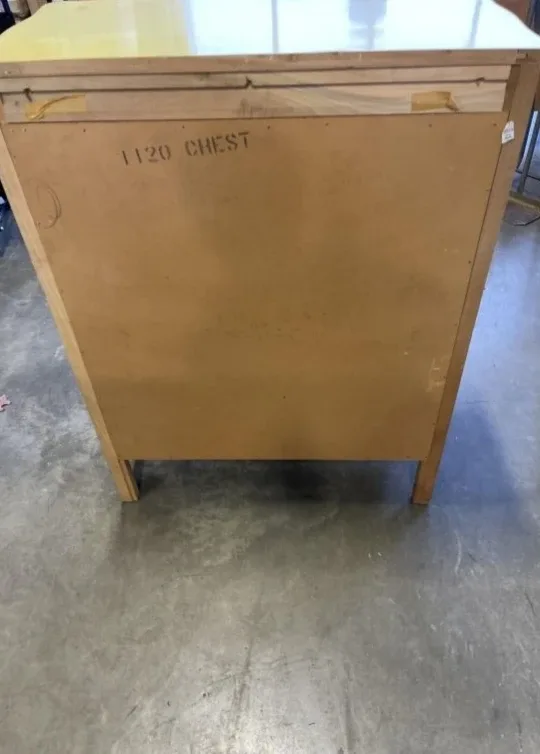 VINTAGE 5 DRAWER HIGHBOY DRESSER image indicator(4)