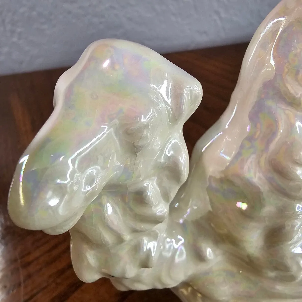 Vintage Nativity Set irredesent rainbow ceramic image indicator(2)