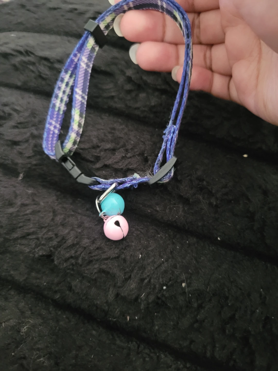 Cat Collar with Bells - Plaid
