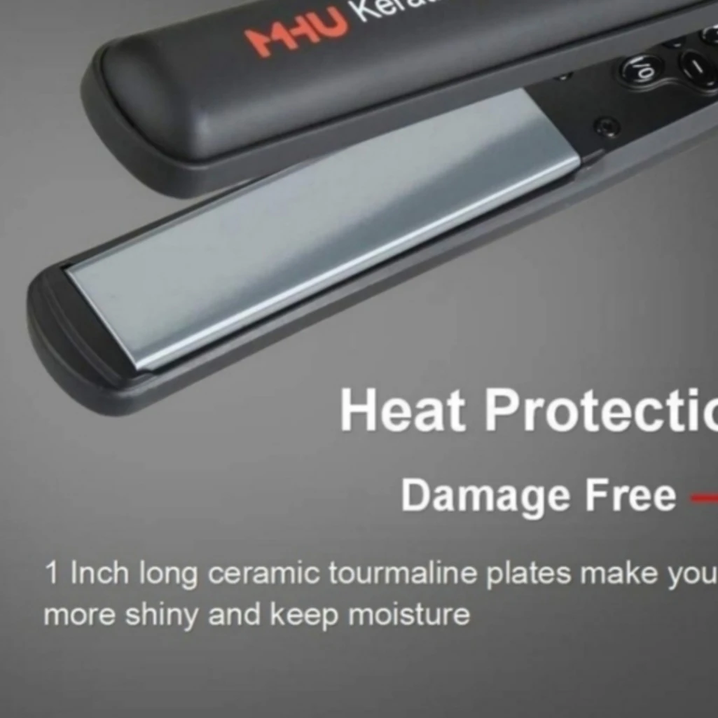 MHU Keratin Ion Flat Iron & Curling Iron - photo 4