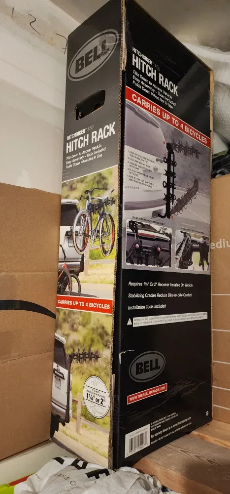 Bell Hitchhiker 450 Hitch Rack - Carries 4 Bikes