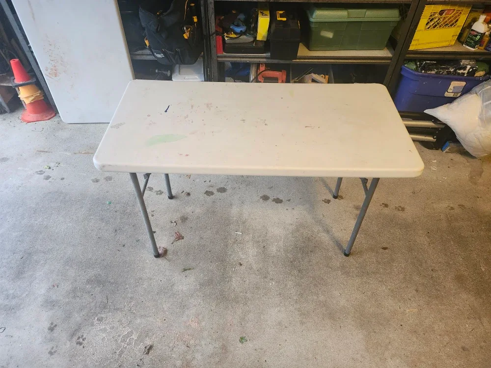 Folding Table - White 2nd post