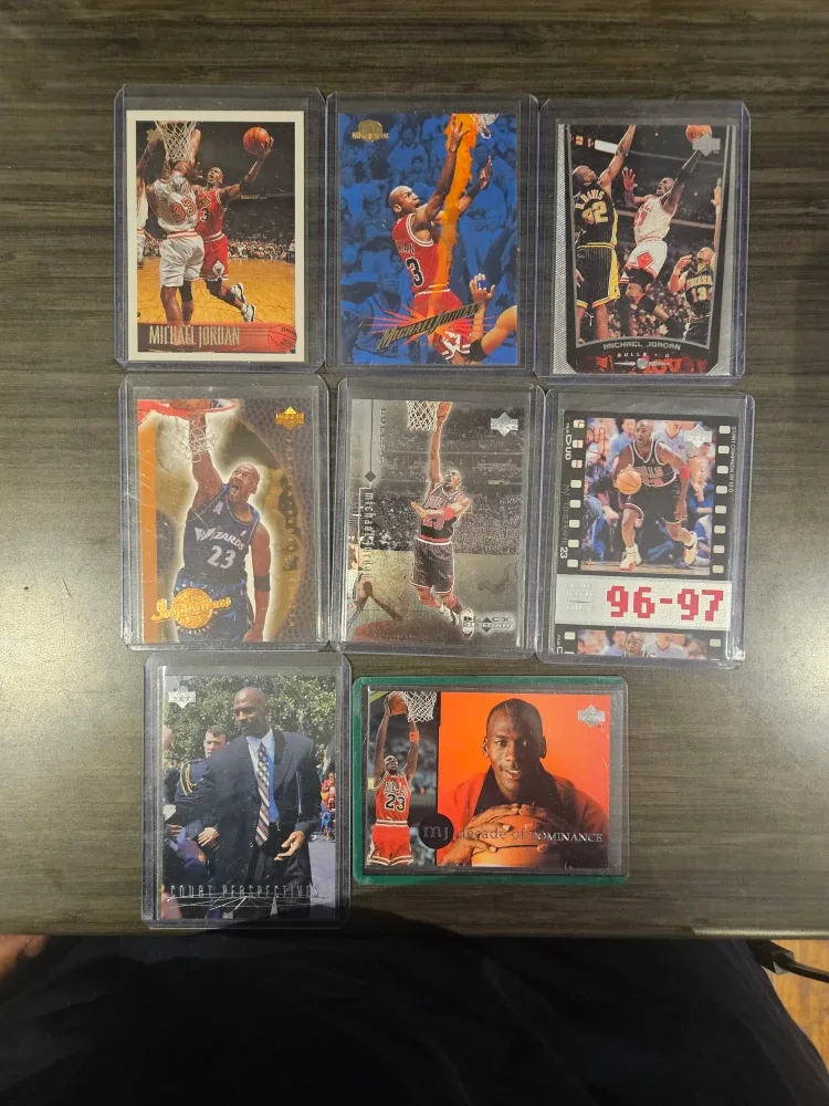 Michael Jordan Basketball Trading Cards image indicator(8)