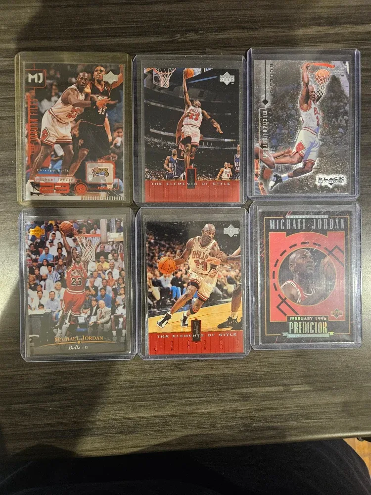 Michael Jordan Basketball Trading Cards image indicator(9)