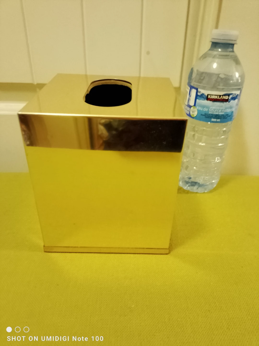 🤧 ➡️ Gold Tissue Box Cover 🤧 - photo 3