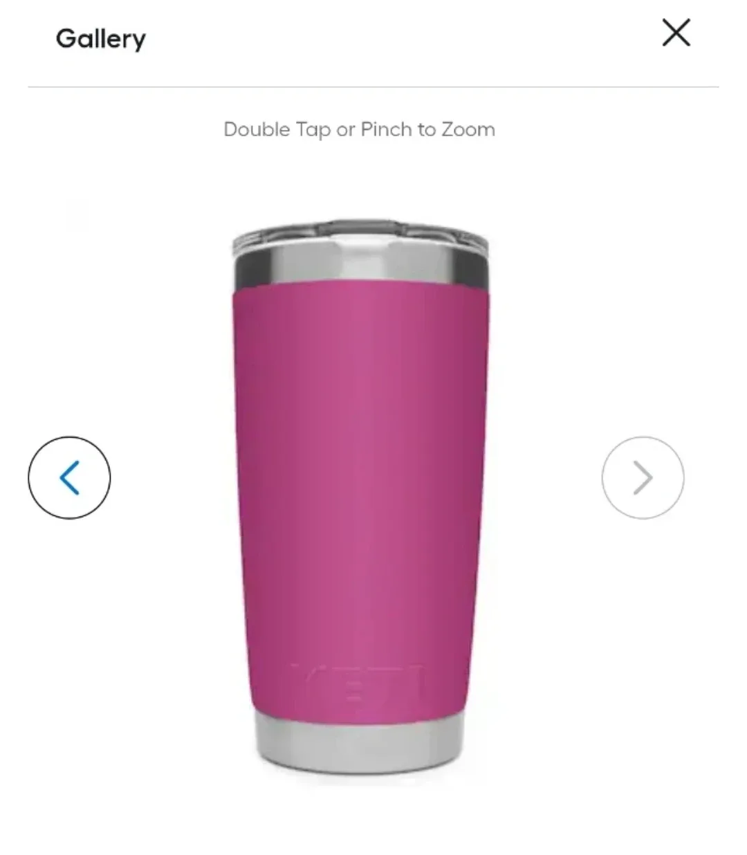 YETI 2 Rambler 20oz Tumbler -  pink & Kaki -#Cleanout image indicator(3)