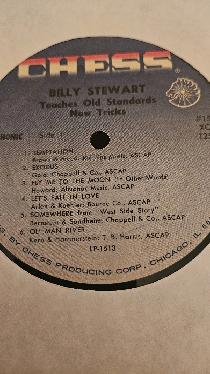 Billy Stewart Teaches Old Standards New Tricks Vinyl Record